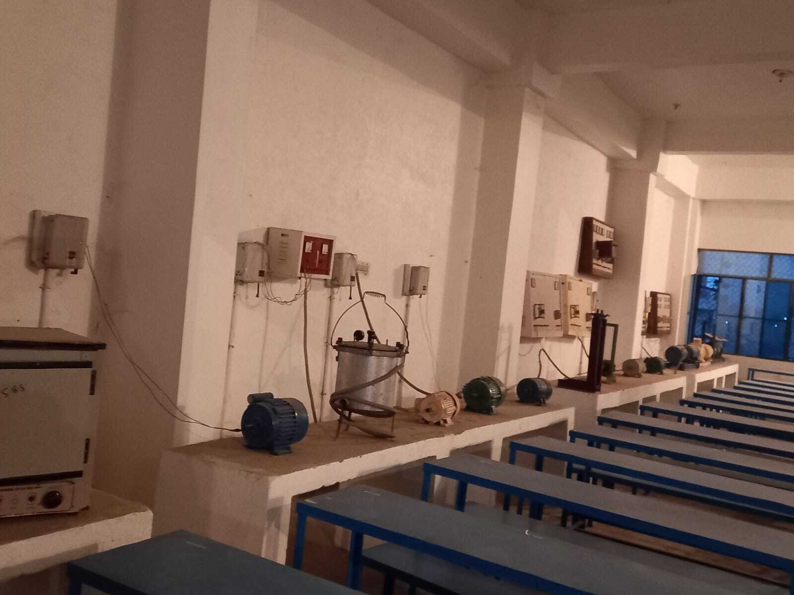 Electrician trade workshop at SSBS Pvt ITI